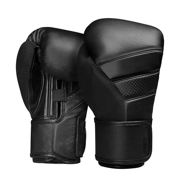 Dark Blue Boxing Gloves – Premium Sparring, Training, Kickboxing & MMA Gloves with Wrist Support - GRIP AND STITCH